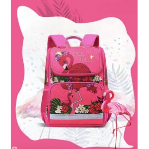 Ортопедический рюкзак для девочки Фламинго 023